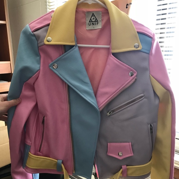 UNIF Jackets & Blazers - UNIF Pastel MOTO